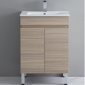 24" Freestanding Vanity Oak finish