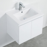 24" Wall Mount Vanity White