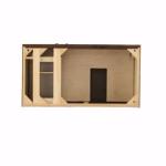 Linear 36IN Single Vanity Cabinet Mid-Century Walnut