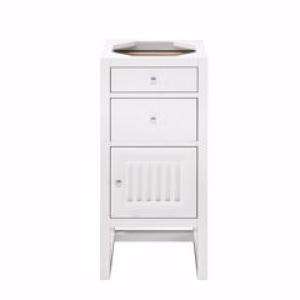 Athens 15IN Base Cabinet Only w/ Drawers and Right Door Glossy White
