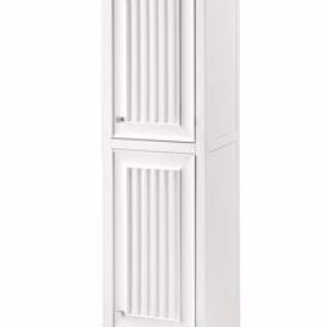 Athens 15IN Tower Hutch - Right Glossy White