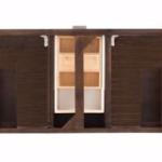 Addison 72IN Double Vanity Cabinet Mid-Century Acacia