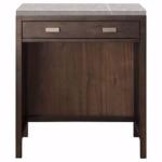 Addison 30IN Countertop Unit Mid-Century Acacia w/ 3 CM Eternal Serena Silestone Top
