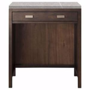 Addison 30IN Countertop Unit Mid-Century Acacia w/ 3 CM Eternal Serena Silestone Top