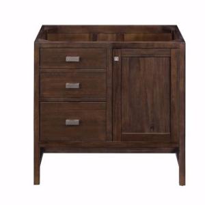 Addison 36IN Single Vanity Cabinet Mid-Century Acacia