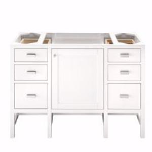 Addison 48IN Single Vanity Cabinet Glossy White