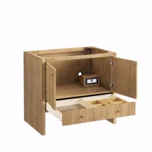 Hudson 36IN Single Vanity Cabinet Light Natural Oak