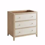 Celeste 36IN Single Vanity Sunwashed Oak with Embossed Shagreen