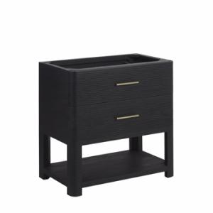 Lucian 36IN Single Vanity Carbon Oak