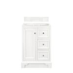 De Soto 36IN Single Vanity Cabinet Bright White
