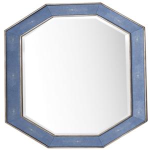 Tangent 30IN Mirror Silver w/ Delft Blue