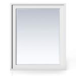 Addison 30IN Rectangular Mirror Glossy White