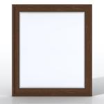 Addison 36IN Rectangular Mirror Mid-Century Acacia