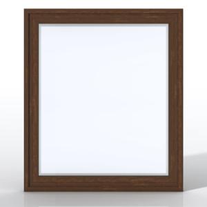 Addison 36IN Rectangular Mirror Mid-Century Acacia