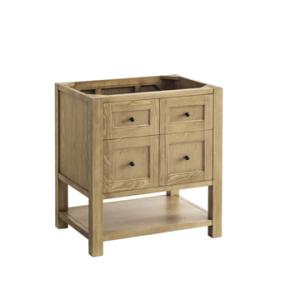 Breckenridge 30IN Single Vanity Cabinet Light Natural Oak