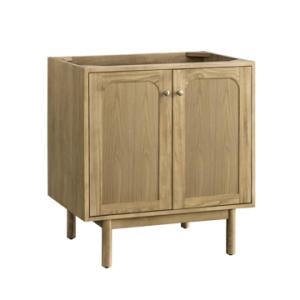 Laurent 30IN Single Vanity Cabinet Light Natural Oak