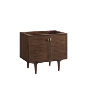 Amberly 36IN Single Vanity Cabinet Mid-Century Walnut