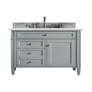 Brittany 36IN Single Vanity Urban Gray w/ 3 CM Ethereal Noctis Silestone Top