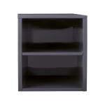 Milan 12IN Storage Cabinet (Short) Modern Grey Glossy