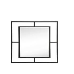 Boston 30IN Rectangular Mirror Matte Black