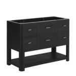 Lucian 48IN Single Vanity Carbon Oak