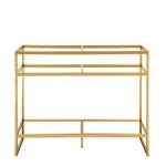 Boston 63IN Double Console Radiant Gold