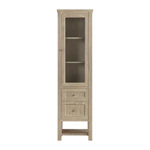 Breckenridge Linen Cabinet Whitewashed Oak