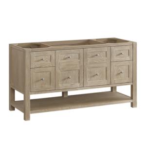 Breckenridge 60IN Single Vanity Whitewashed Oak