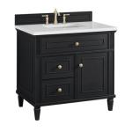 Lorelai 36IN Single Vanity Black Onyx
