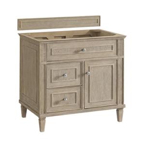 Lorelai 36IN Single Vanity Whitewashed Oak