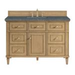 Lorelai 48IN Single Vanity Light Natural Oak w/ 3 CM Parisien Bleu Silestone Top