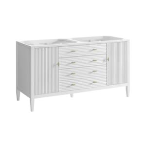 Myrrin 60IN Double Vanity Bright White