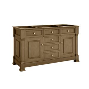 Brookfield 60IN Single Vanity Cabinet Honey Oak