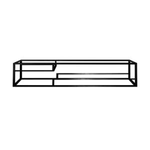 59IN Cabinet base for Columbia Cabinets Matte Black