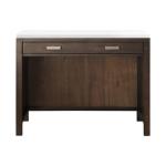 Addison 30IN Countertop Unit Mid-Century Acacia w/ 3 CM White Zeus Silestone Top