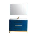 Madrid Collection 48" Single Vanity (Solid Wood) - Navy Blue - Call for Price