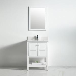 Austin Collection 24" Single Vanity (Solid Wood) - White - Call for Price