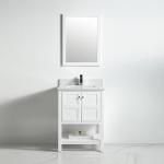 Austin Collection 24" Single Vanity (Solid Wood) - White - Call for Price
