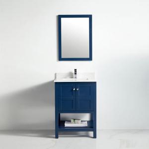 Austin Collection 24" Single Vanity (Solid Wood) - Navy Blue - Call for Price