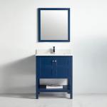 Austin Collection 30" Single Vanity (Solid Wood) - Navy Blue - Call for Price