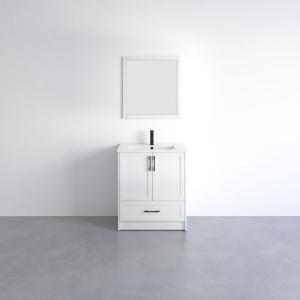 Seattle Collection 30" Single Vanity (Solid Wood) - White - Call for Price
