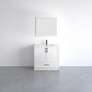 Seattle Collection 36" Single Vanity (Solid Wood) - White - Call for Price