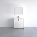 Seattle Collection 36" Single Vanity (Solid Wood) - White - Call for Price