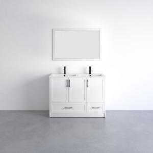 Seattle Collection 48" Double Vanity (Solid Wood) - White - Call for Price