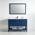 Austin Collection 48" Single Vanity (Solid Wood) - Navy Blue - Call for Price