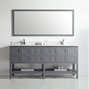 Austin Collection 72" Right Vanity (Solid Wood) - G - Call for Price