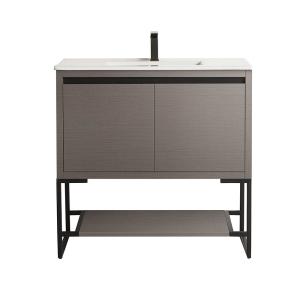Zurich Collection 36" Single Vanity (Solid Wood) - GRO - Call for Price