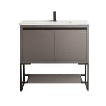 Zurich Collection 36" Single Vanity (Solid Wood) - GRO - Call for Price