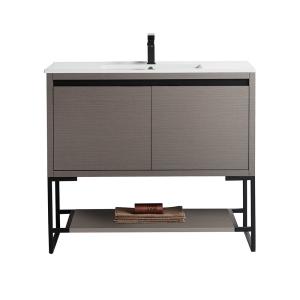 Zurich Collection 40" Single Vanity (Solid Wood) - GRO - Call for Price