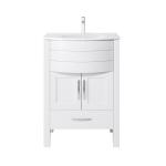 Daniel 24" Single Vanity (PVC) - White - Call for Price